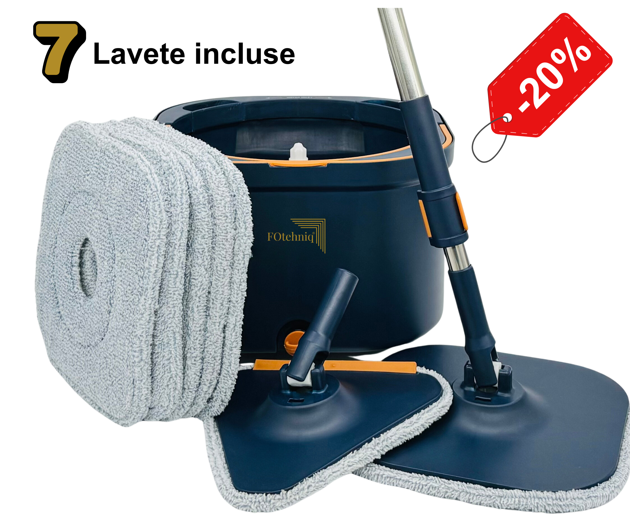 FOtehniq Mop Black