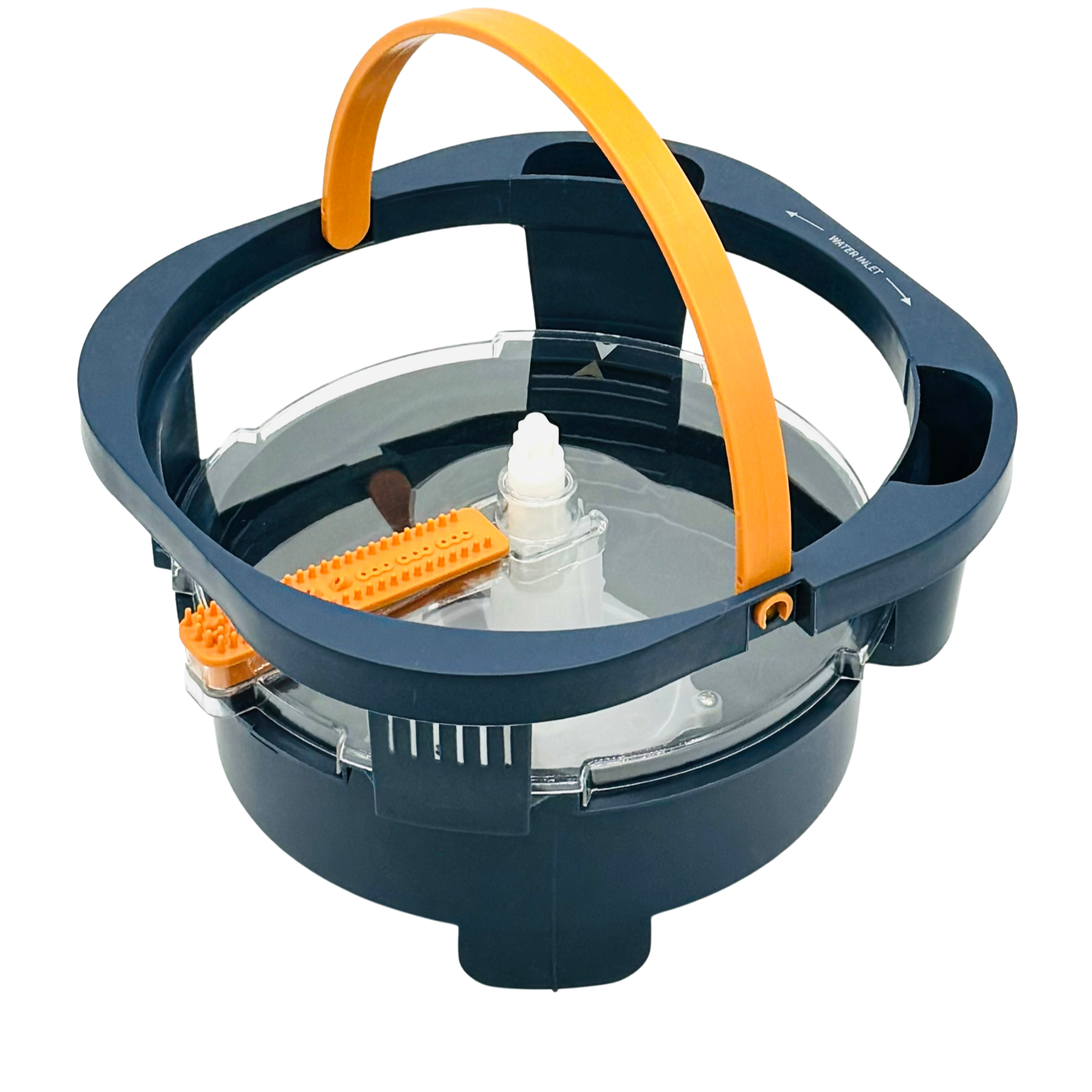 Set Mop Rotativ DUAL BUCKET albastru cu Lavete Incluse
