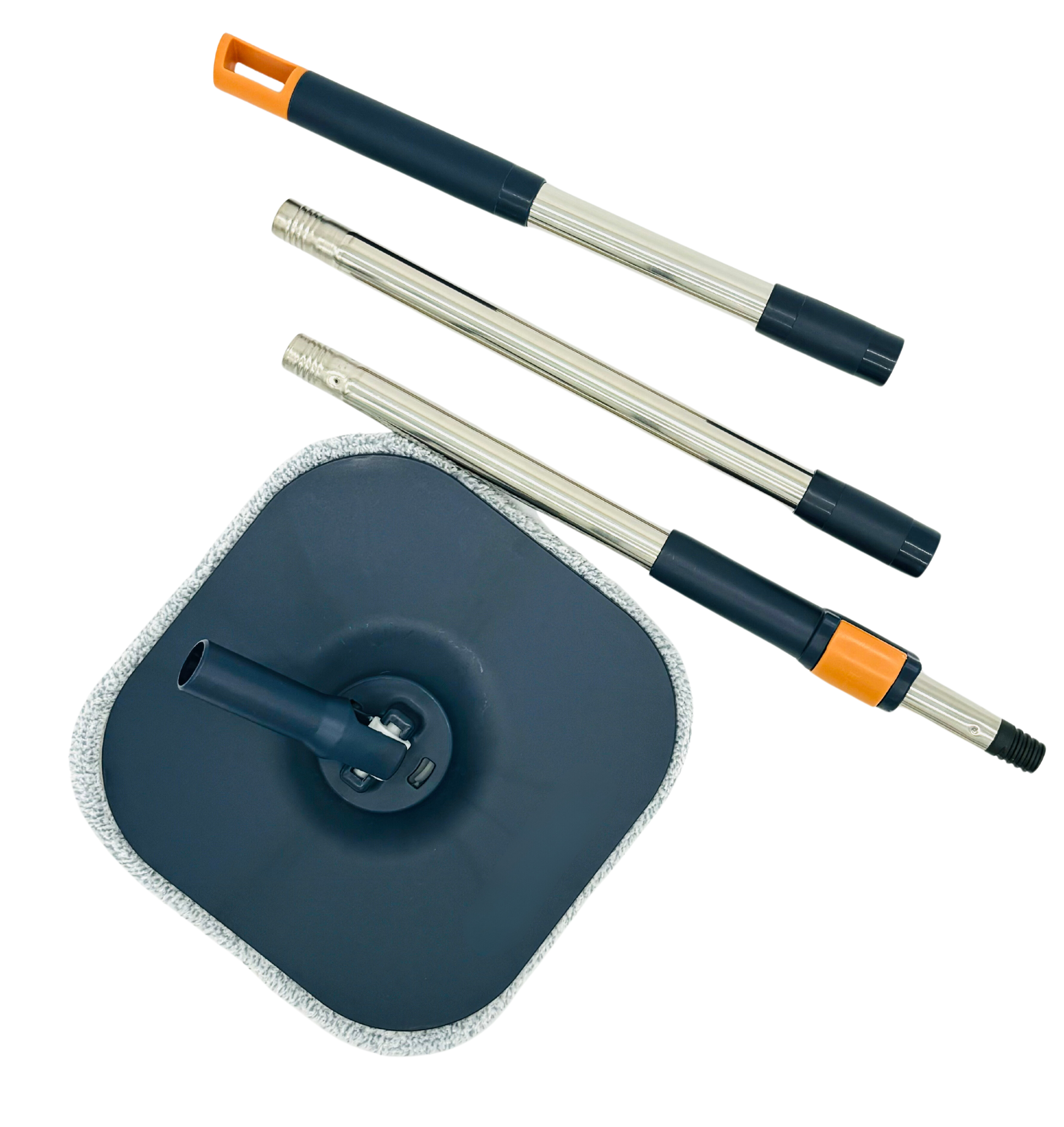 Set Mop Rotativ DUAL BUCKET albastru cu Lavete Incluse
