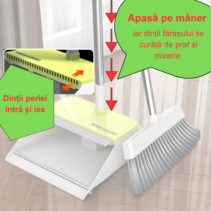 Set Matura si Faras cu Dinti Retractanti si racleta pentru geamuri