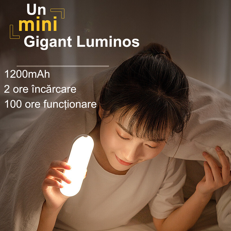 Lampa Reincarcabila LED Student Magentica 30 de leduri 1200 mAh