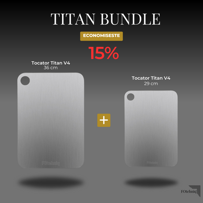 Set 2 Tocatore Titan V4 - 36 cm + 29 cm