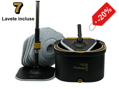 FOtehniq Black Mop Sunset-Schwarz