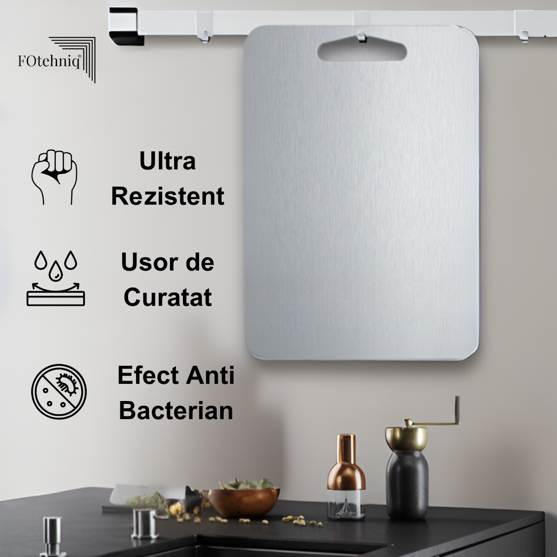 🔥OFERTĂ🔥 Tocator Inox V2 - Poți adăuga al doilea Tocător la 50% Reducere