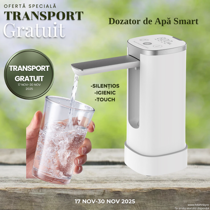 Smart electric water dispenser for A3 bottles