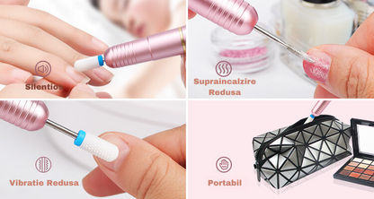 Freza de Unghii Manichiura-Pedichiura 20.000 rpm Alimentare Cablu USB