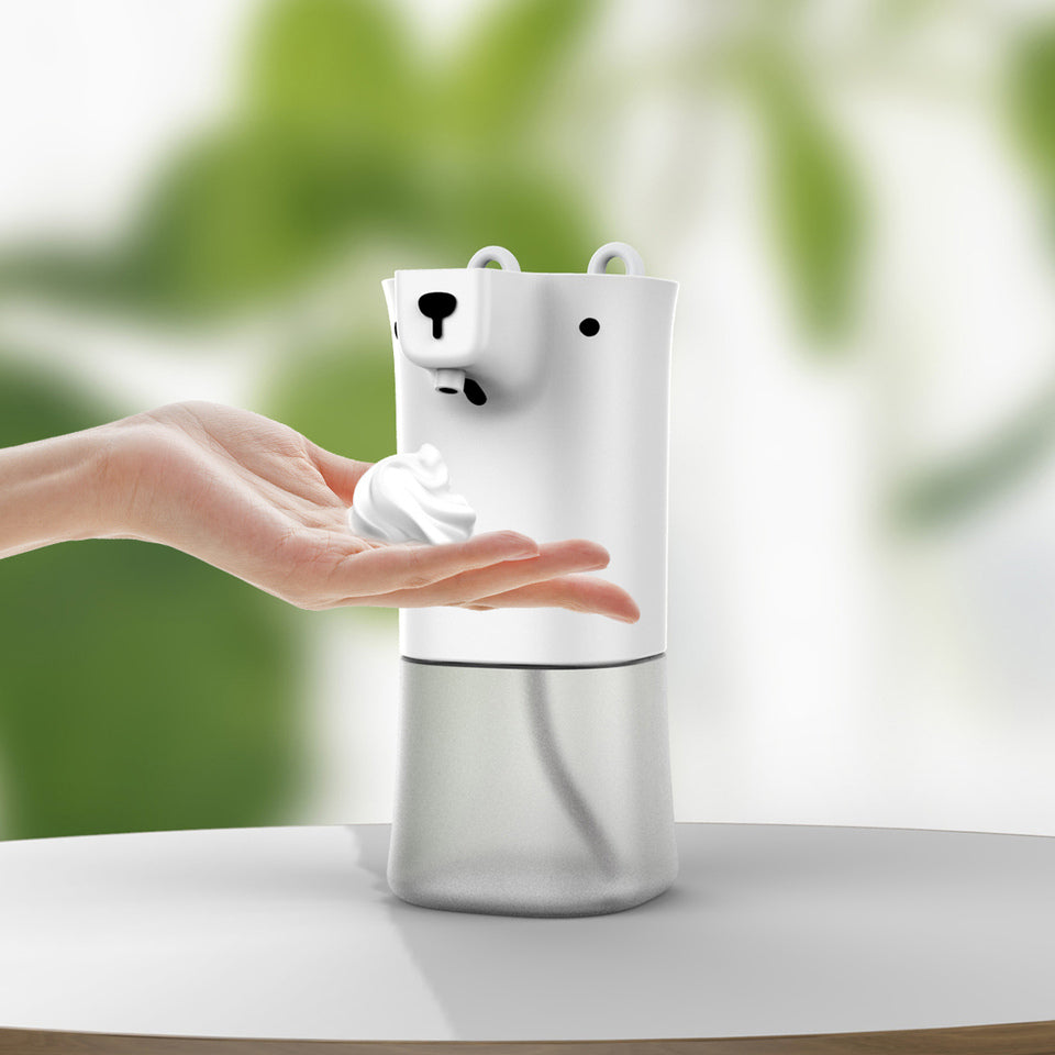 Dispenser de Sapun Lichid cu Senzor Infrarosu 350 ml Design Ursa Polar