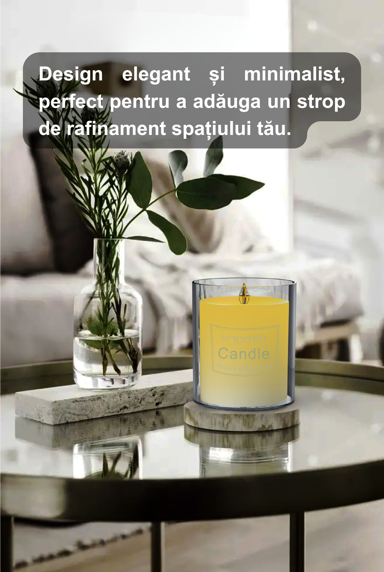 Difuzor de Arome si Uleiuri Esentiale Candela