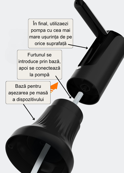 Dozator electric inteligent de apa pentru bidon A2