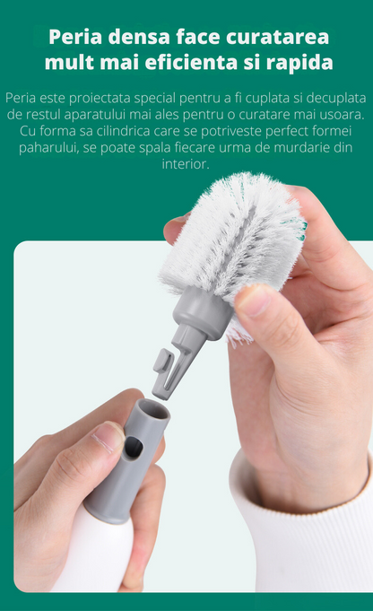 Perie Electrica Rotativa rezistenta la apa pentru Vesela, Biberoane, Pahare