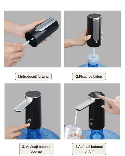 Dozator electric inteligent de apa pentru bidon A2